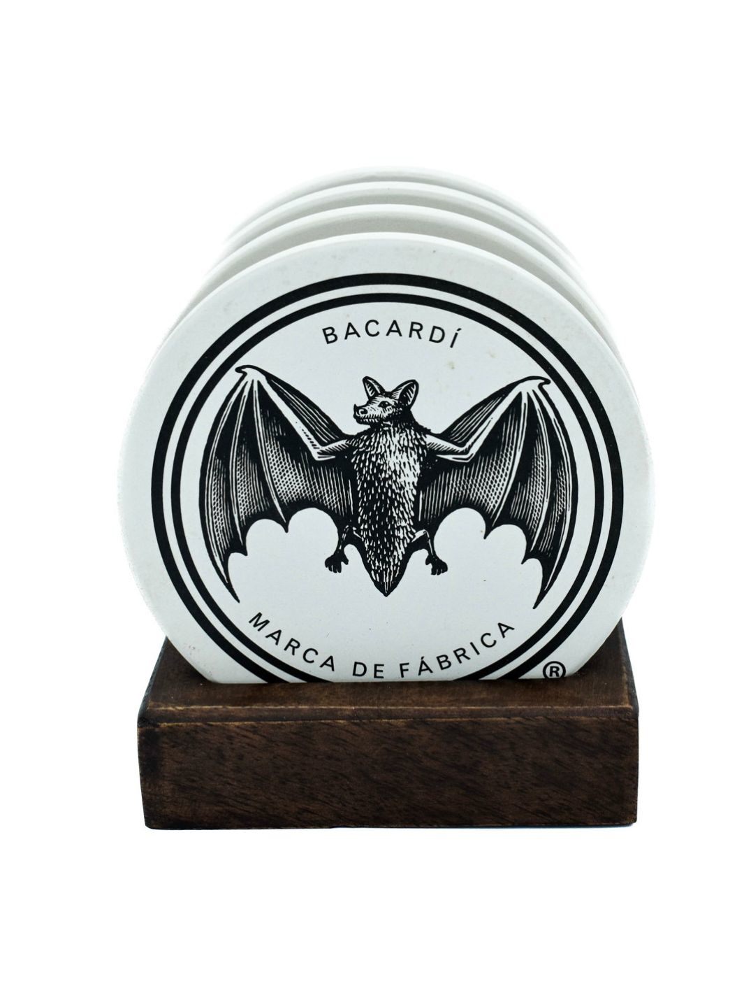 BACARDÍ Stone Coaster Set of 4 – CASA BACARDÍ