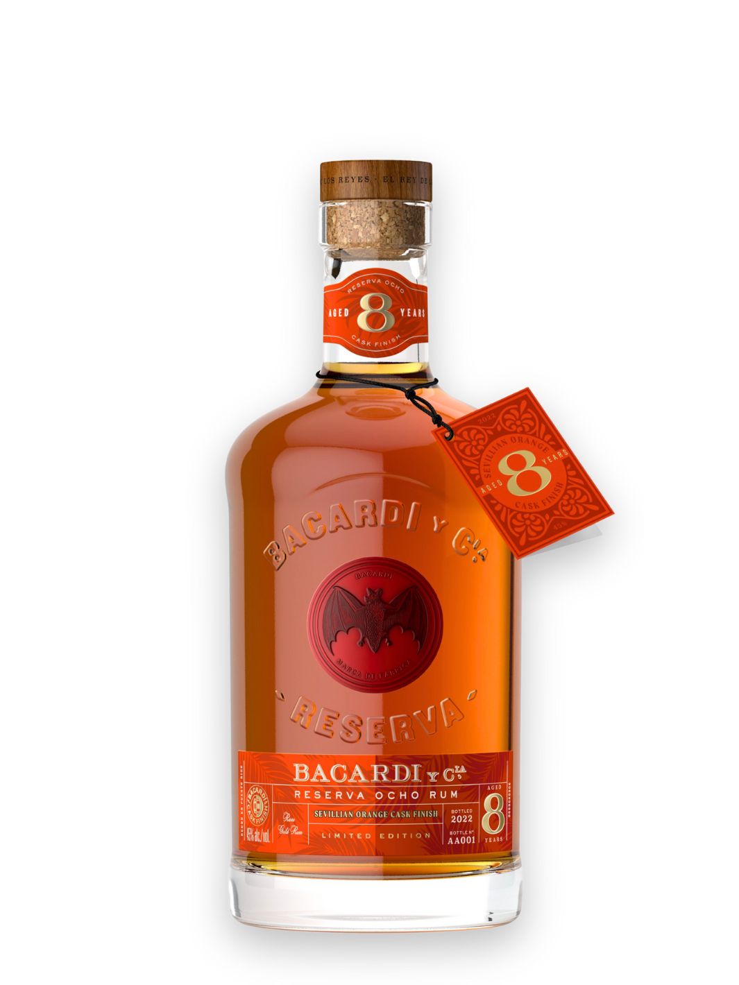 BACARDÍ RESERVA OCHO SEVILLIAN ORANGE CASK FINISH