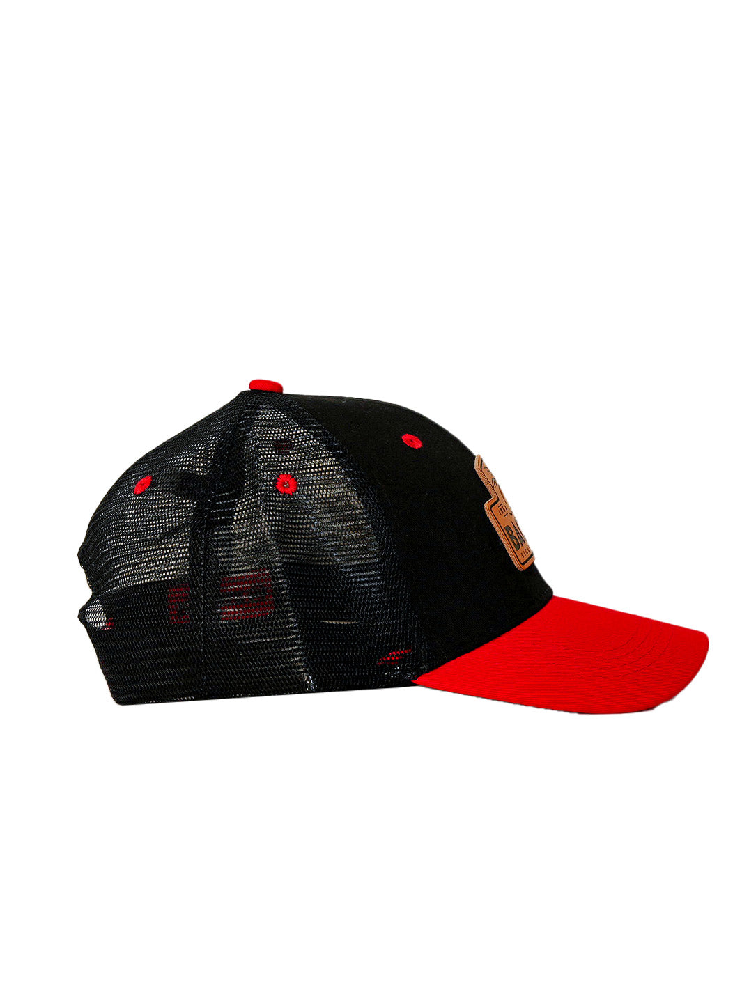 Leather Patch Trucker Hat