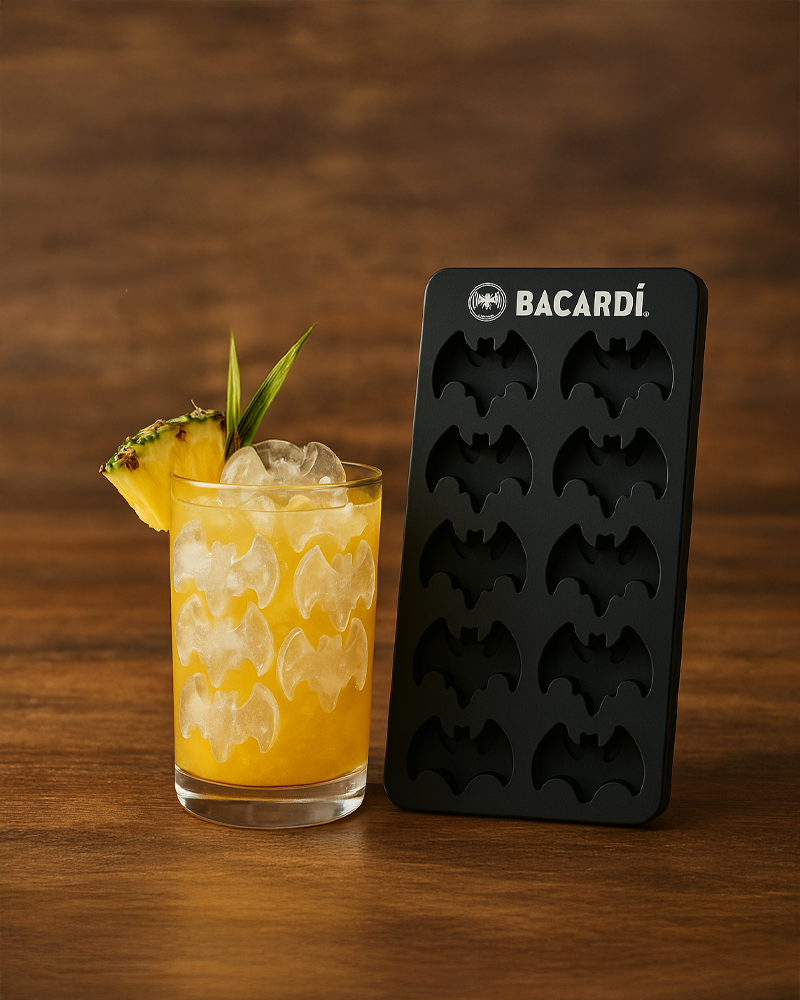 BACARDÍ Bat Ice Mold – 10 Cube Tray
