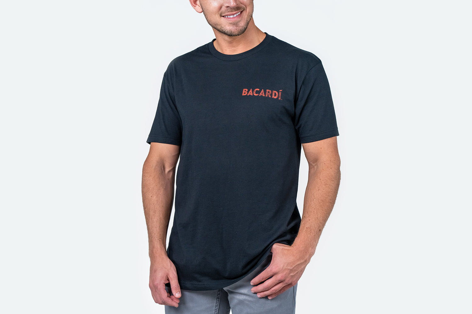 Distressed Black T-Shirt