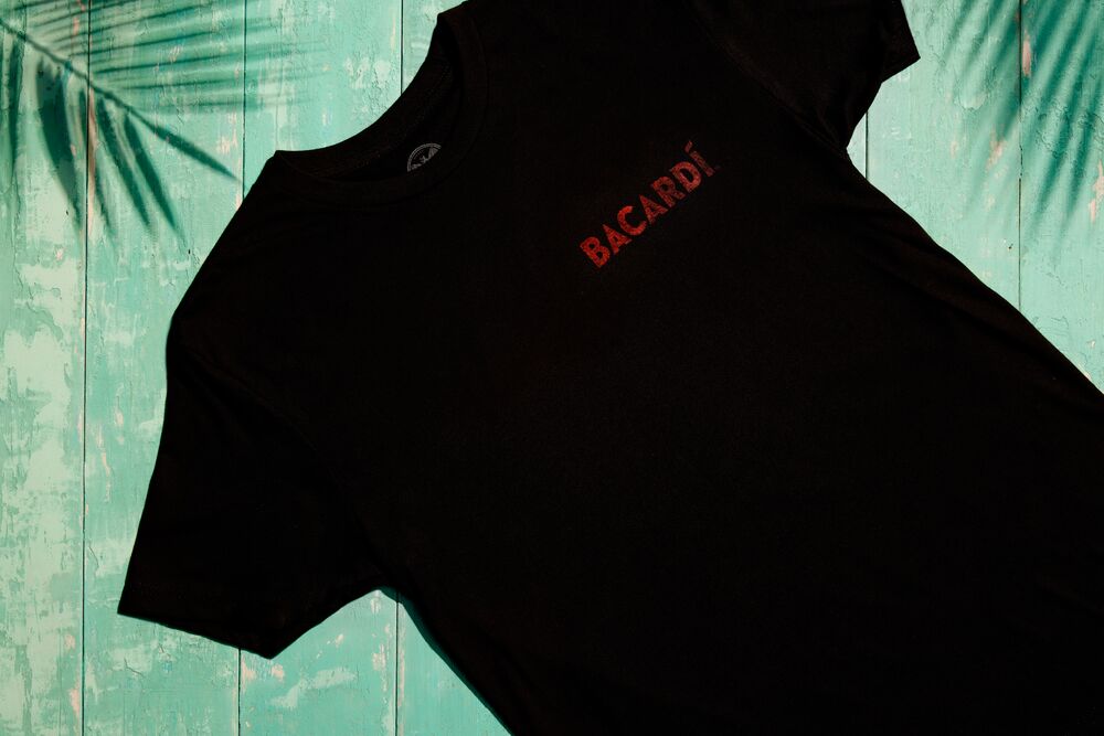 Distressed Black T-Shirt