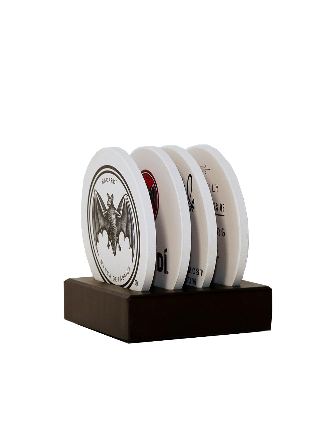 BACARDÍ Stone Coaster Set of 4 – CASA BACARDÍ