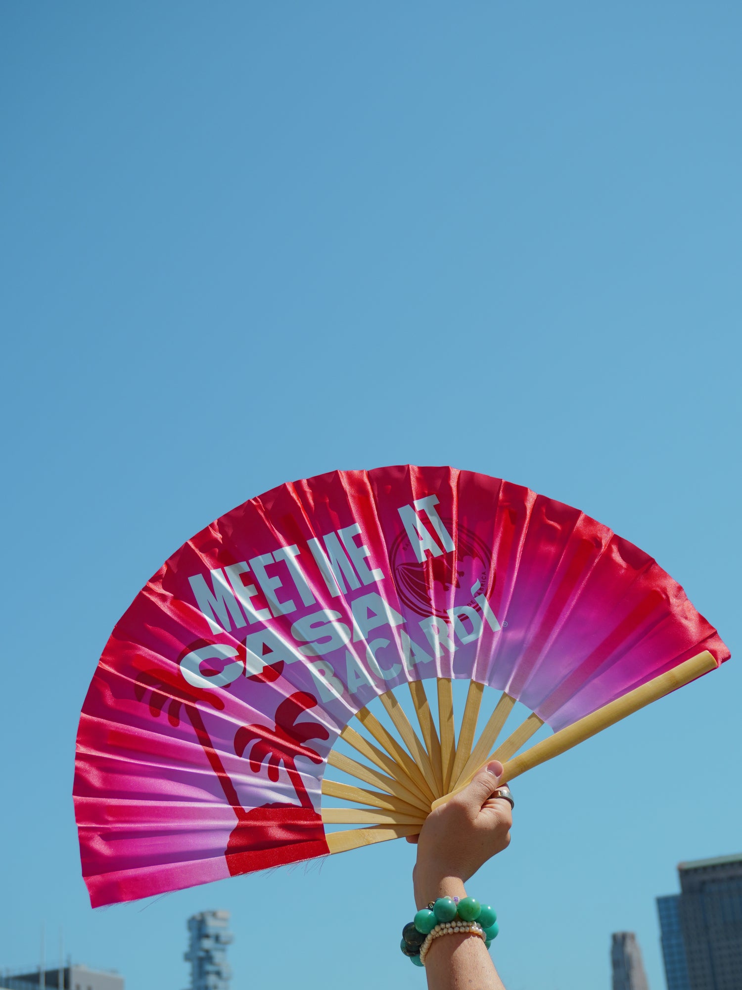 Casa BACARDÍ Hand Fan