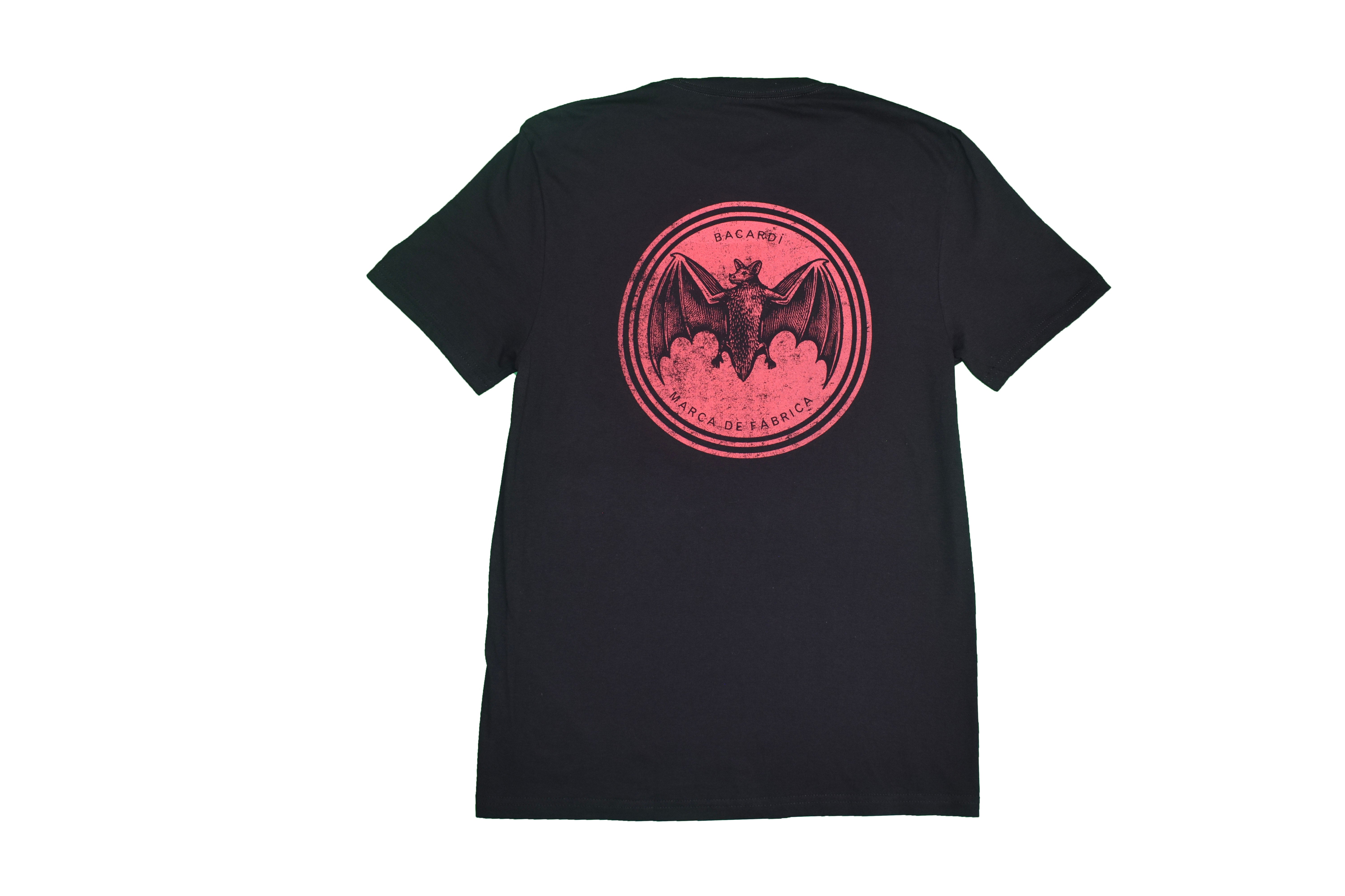 Distressed Black T-Shirt – CASA BACARDÍ