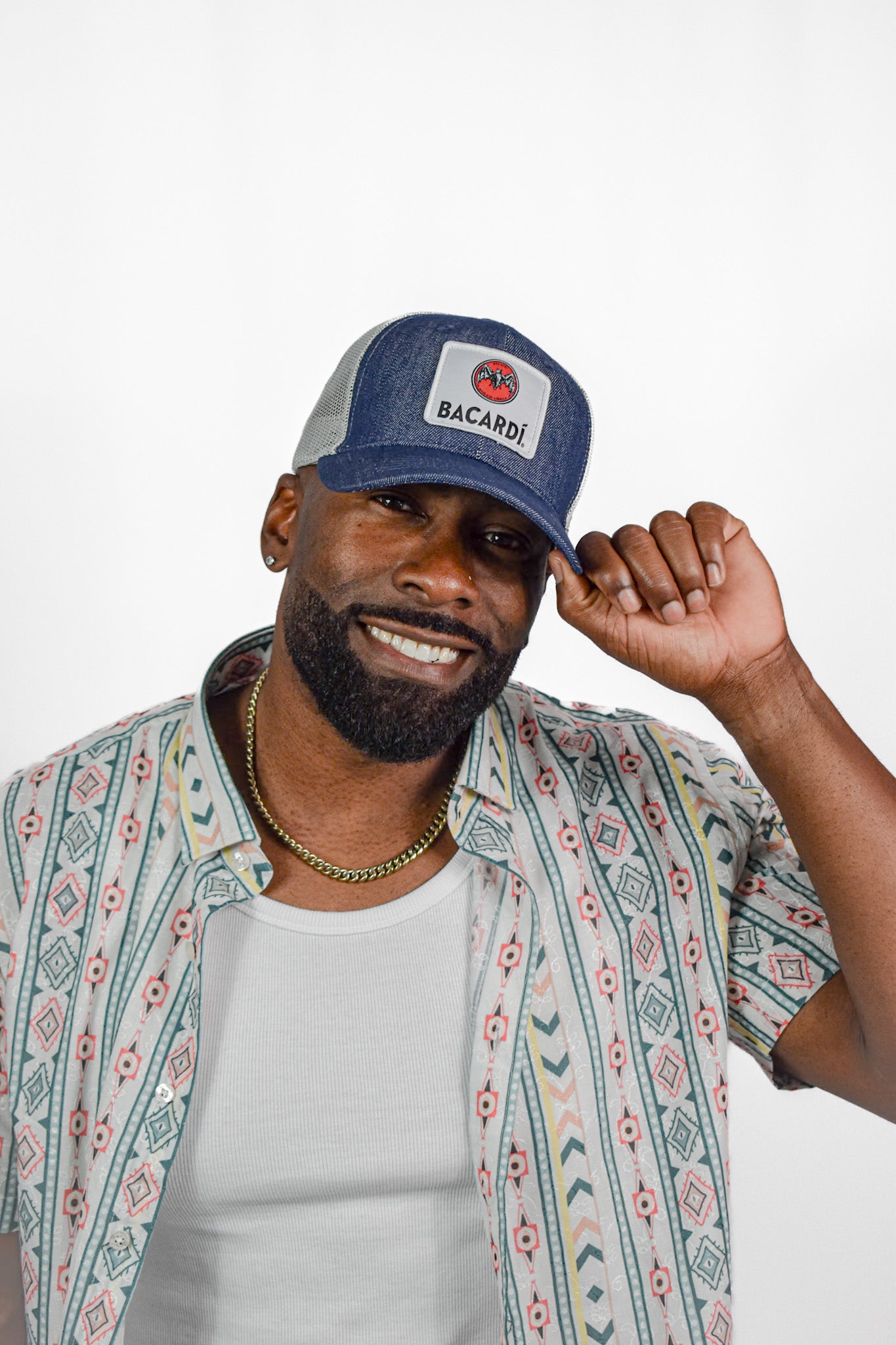 Denim Trucker Hat