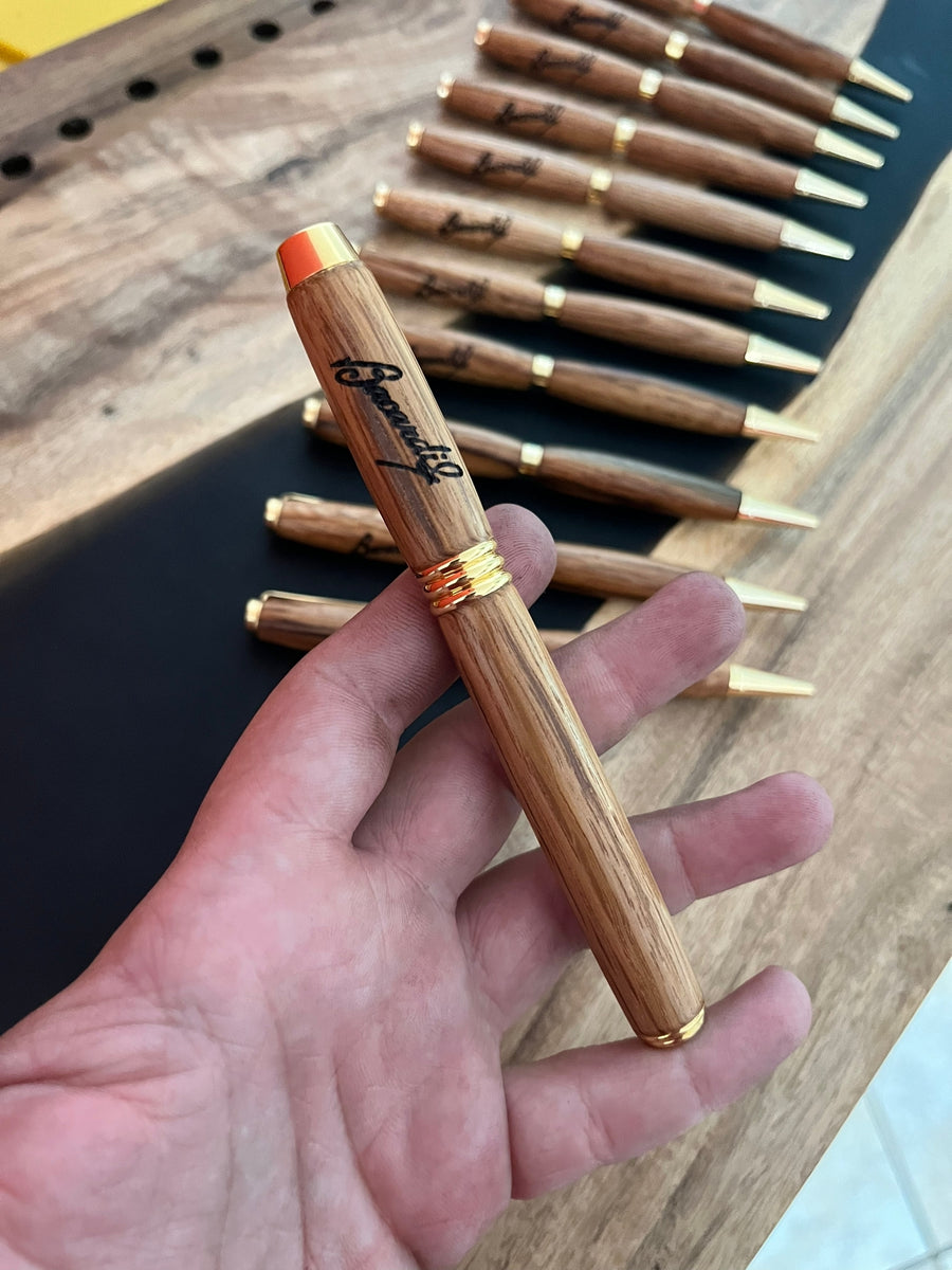 Executive Barrel Wood Pen